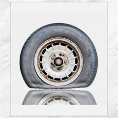 Flat Tire Vehicle Wear Street Canvas 8  X 10  by Nexatart