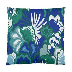 Tropics Leaf Bluegreen Standard Cushion Case (one Side) by Mariart