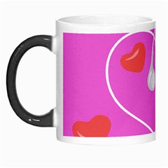 Heart Love Pink Red Morph Mugs by Mariart