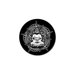 Ornate Buddha Golf Ball Marker by Valentinaart