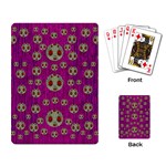 Ladybug In The Forest Of Fantasy Playing Card Back