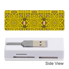Stars And Flowers In The Forest Of Paradise Love Popart Memory Card Reader (stick)  by pepitasart