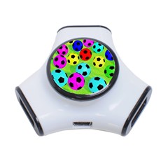 Balls Colors 3-port Usb Hub by BangZart
