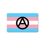 Anarchist Pride Magnet (Name Card) Front