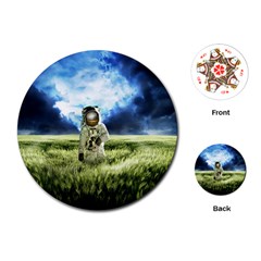 Astronaut Playing Cards (round)  by BangZart