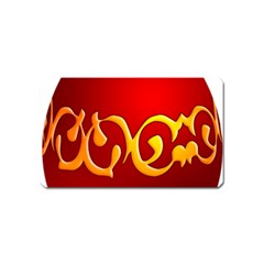 Easter Decorative Red Egg Magnet (name Card) by BangZart