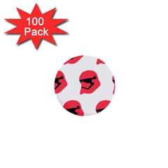 Stormtroper Pattern  1  Mini Buttons (100 Pack)  by paulaoliveiradesign