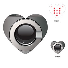 Washing Machine Playing Cards (heart)  by BangZart
