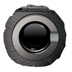 Washing Machine Large 18  Premium Round Cushions by BangZart