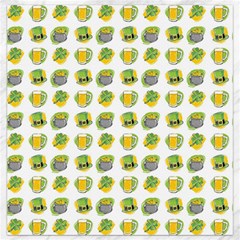 St Patrick S Day Background Symbols Canvas 12  X 12   by BangZart