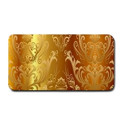 Golden Pattern Vintage Gradient Vector Medium Bar Mats by BangZart