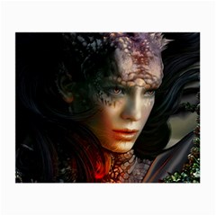 Digital Fantasy Girl Art Small Glasses Cloth (2-side) by BangZart