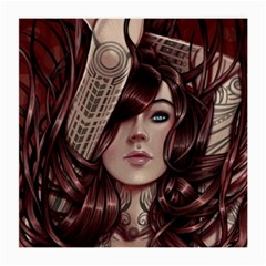Beautiful Women Fantasy Art Medium Glasses Cloth by BangZart