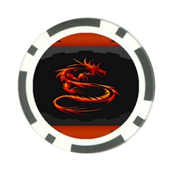 Dragon Poker Chip Card Guard by BangZart