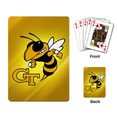 Georgia Institute Of Technology Ga Tech Playing Card by BangZart