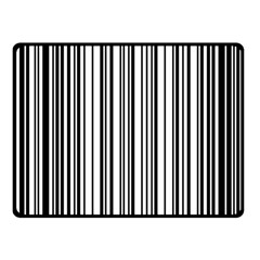 Barcode Pattern Fleece Blanket (small) by BangZart