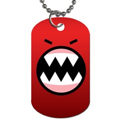 Funny Angry Dog Tag (two Sides) by BangZart