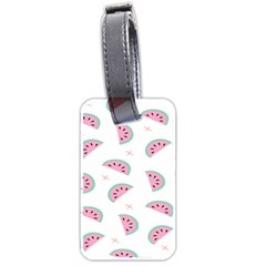 Watermelon Wallpapers  Creative Illustration And Patterns Luggage Tags (two Sides) by BangZart