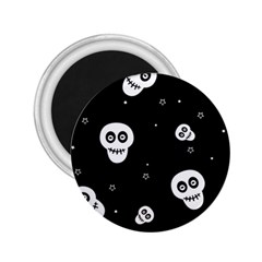 Skull Pattern 2 25  Magnets by BangZart