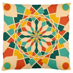 Summer Festival Large Cushion Case (one Side) by linceazul
