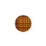Plaid Pattern 1  Mini Magnets Front
