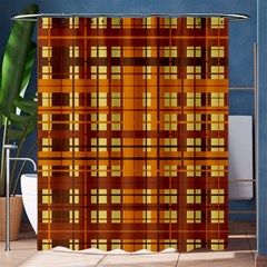 Plaid Pattern Shower Curtain 60  X 72  (medium)  by linceazul