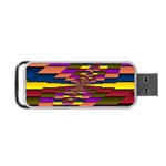 Autumn Check Portable USB Flash (Two Sides) Back