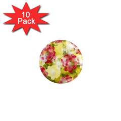 Flower Power 1  Mini Magnet (10 Pack)  by designworld65