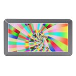 Irritation Funny Crazy Stripes Spiral Memory Card Reader (Mini) Front