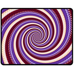 Woven Spiral Fleece Blanket (medium)  by designworld65