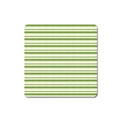 Spring Stripes Square Magnet by designworld65