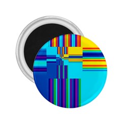 Colorful Endless Window 2 25  Magnets by designworld65