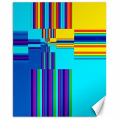 Colorful Endless Window Canvas 11  X 14   by designworld65
