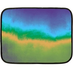 Ombre Double Sided Fleece Blanket (mini)  by ValentinaDesign