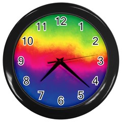 Ombre Wall Clocks (black) by ValentinaDesign