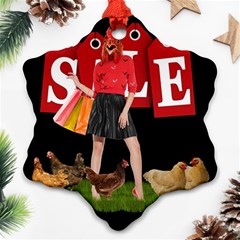 Sale Ornament (snowflake) by Valentinaart