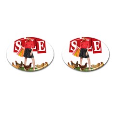 Sale Cufflinks (oval) by Valentinaart