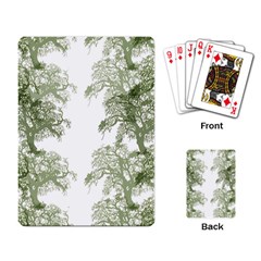 Trees Tile Horizonal Playing Card by Nexatart