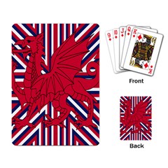 Alternatively Mega British America Red Dragon Playing Card by Mariart