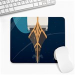 Planetary Resources Exploration Asteroid Mining Social Ship Large Mousepads Front