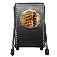 Abstract Architecture Background Pen Holder Desk Clocks by Nexatart
