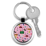 Back to School Key Chains (Round)  Front