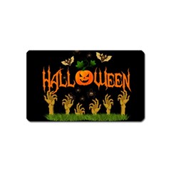 Halloween Magnet (name Card) by Valentinaart