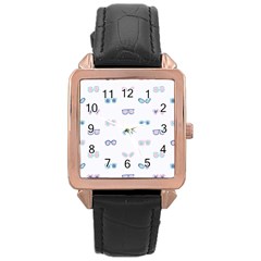 Cute Sexy Funny Sunglasses Kids Pink Blue Rose Gold Leather Watch  by Mariart