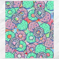 Donuts Pattern Canvas 20  X 24   by ValentinaDesign
