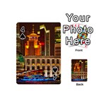 Shanghai Skyline Architecture Playing Cards 54 (Mini)  Front - Spade4