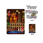 Shanghai Skyline Architecture Playing Cards 54 (Mini)  Front - HeartJ