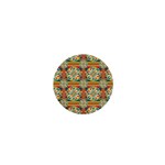 Eye Catching Pattern 1  Mini Magnets Front