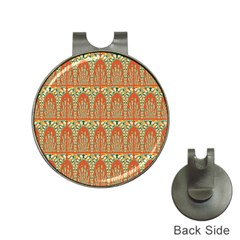 Arcs Pattern Hat Clips With Golf Markers by linceazul