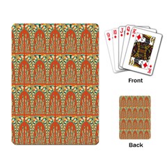 Arcs Pattern Playing Card by linceazul